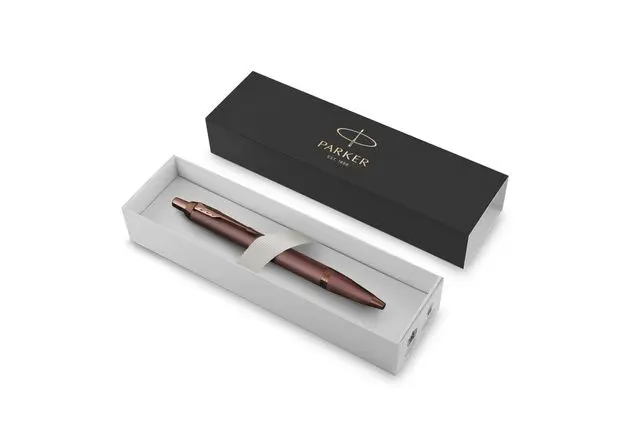 Parker IM MONOCHROME Penna a Sfera - Burgundy Box by Fulker