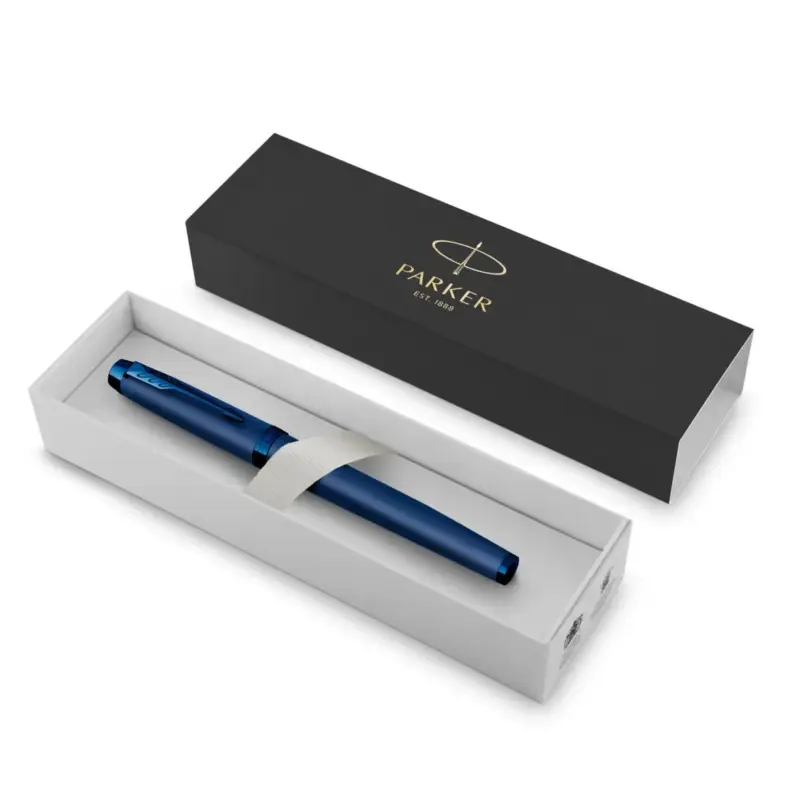 Parker IM MONOCHROME Penna Stilografica Box - Blu by Fulker