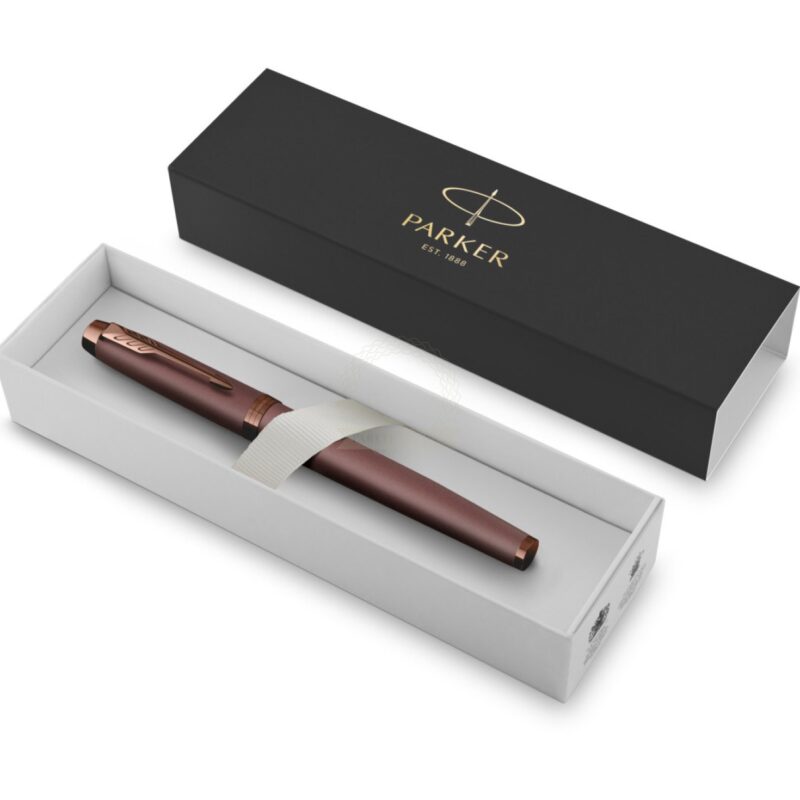 Parker IM MONOCHROME Penna Stilografica box - Burgundy by Fulker