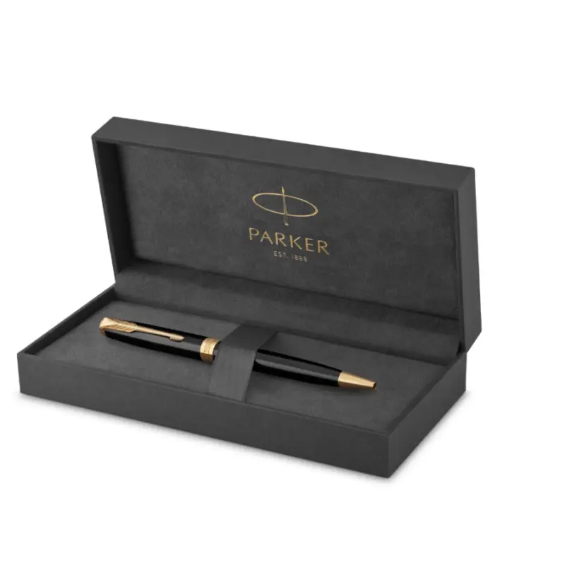 sfera nera lucida oro by Fulker