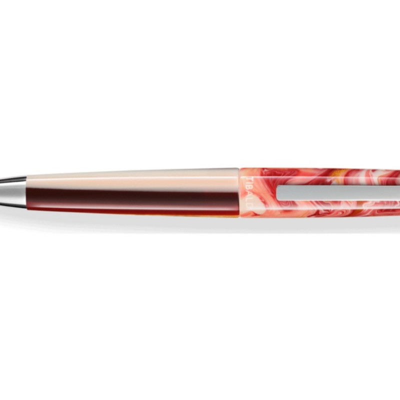 Penna Sfera Tibaldi Infrangibile Rosso Ruggine by Fulker