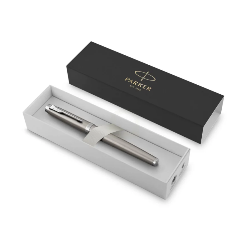 Stilografica Parker IM Stainless Steel CT Entry Line box by Fulker