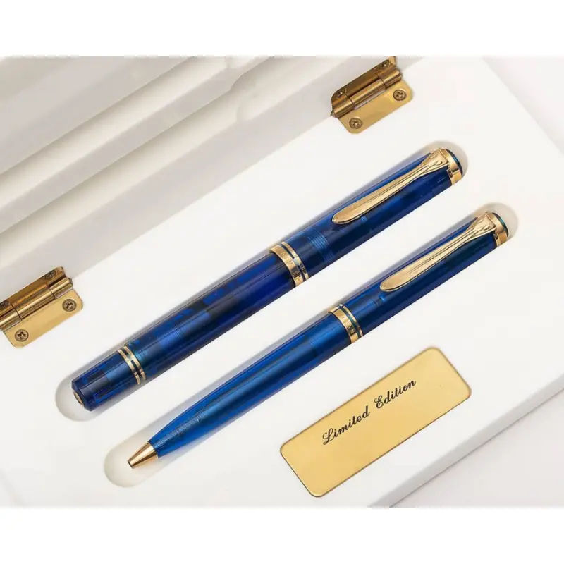 Stilografica e Sfera Blue Ocean Pelikan by Fulker