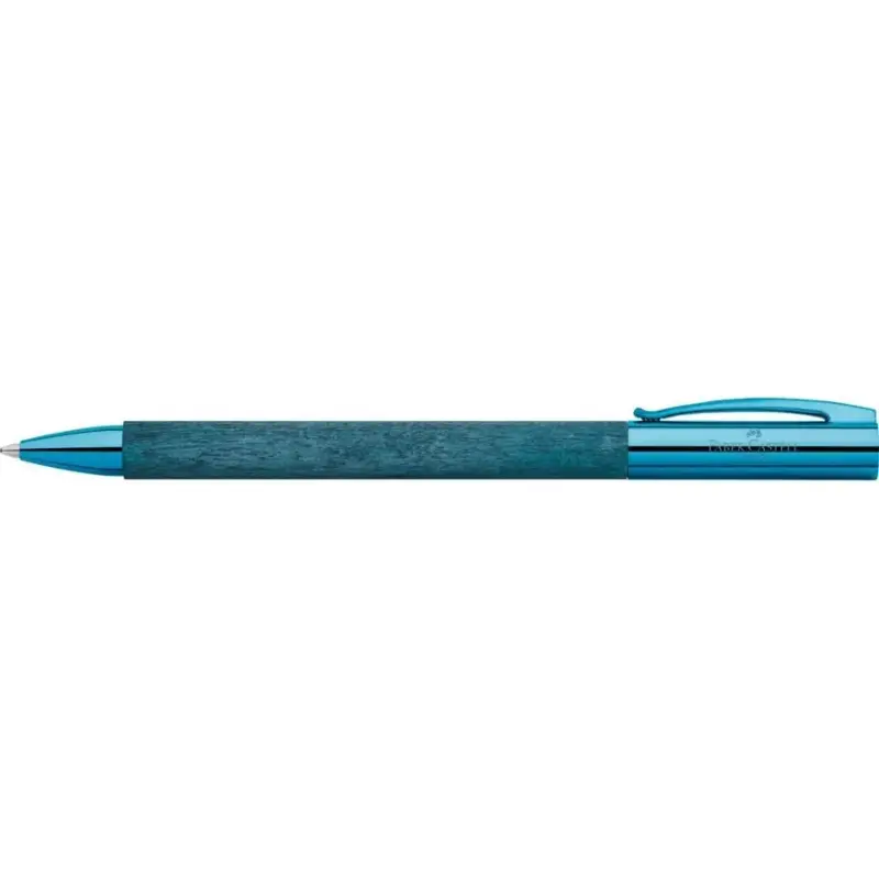 Penna Sfera Faber Castell Ambition Blue Wood by Fulker