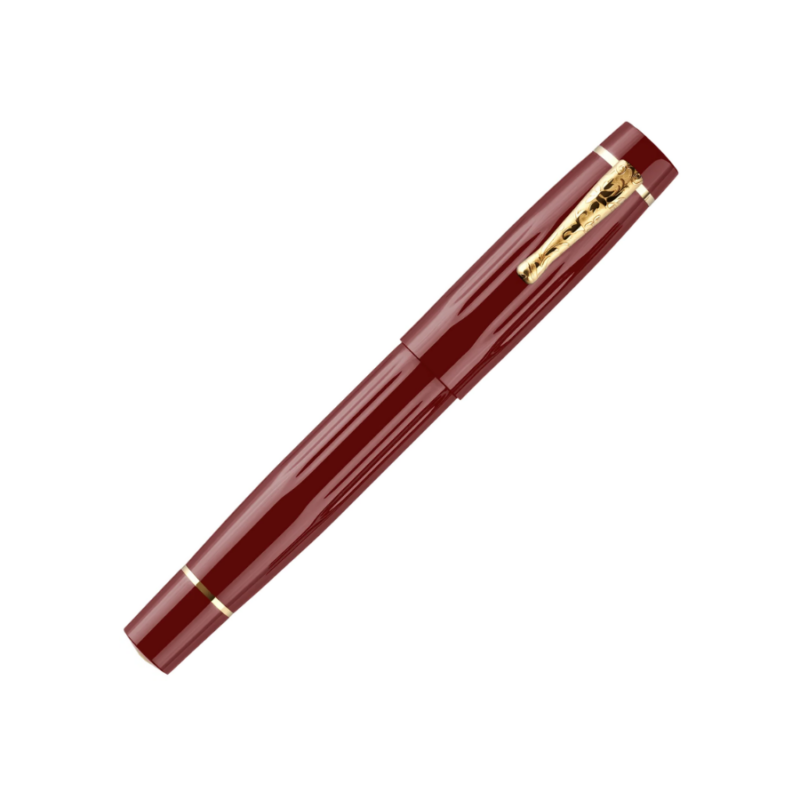 Stilografica Delta BIO+16 rossa closed by Fulker