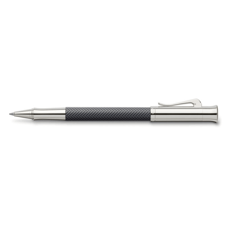 Penna Roller Faber Castell Guilloche Ciselé Antracite by Fulker