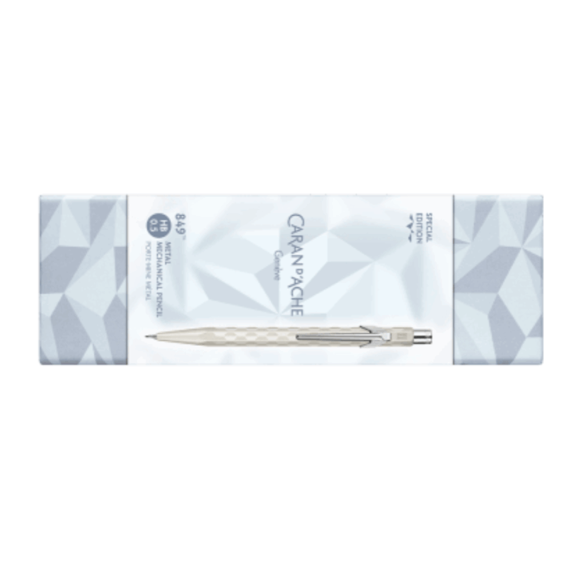 Portamina Caran d'Ache 849 Alpine Frost Bianca box by Fulker