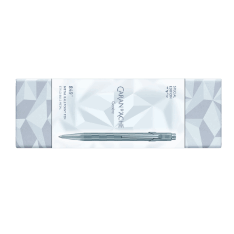 Sfera Caran d'Ache 849 Alpine Frost Blu box by Fulker
