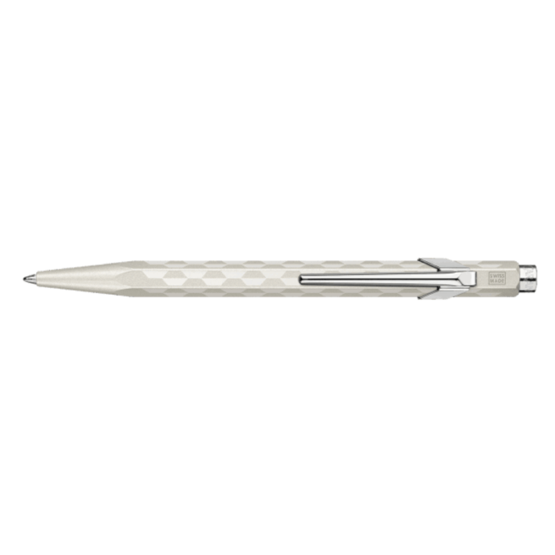 Penna a Sfera Caran d'Ache 849 Alpine Frost Bianca by Fulker