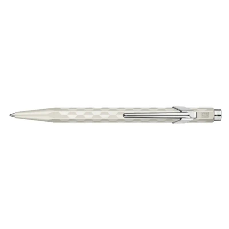 Penna a Sfera Caran d'Ache 849 Alpine Frost Bianca by Fulker