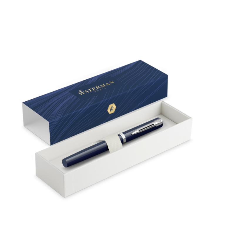 Stilografica Waterman Impression Blu CT box by Fulker